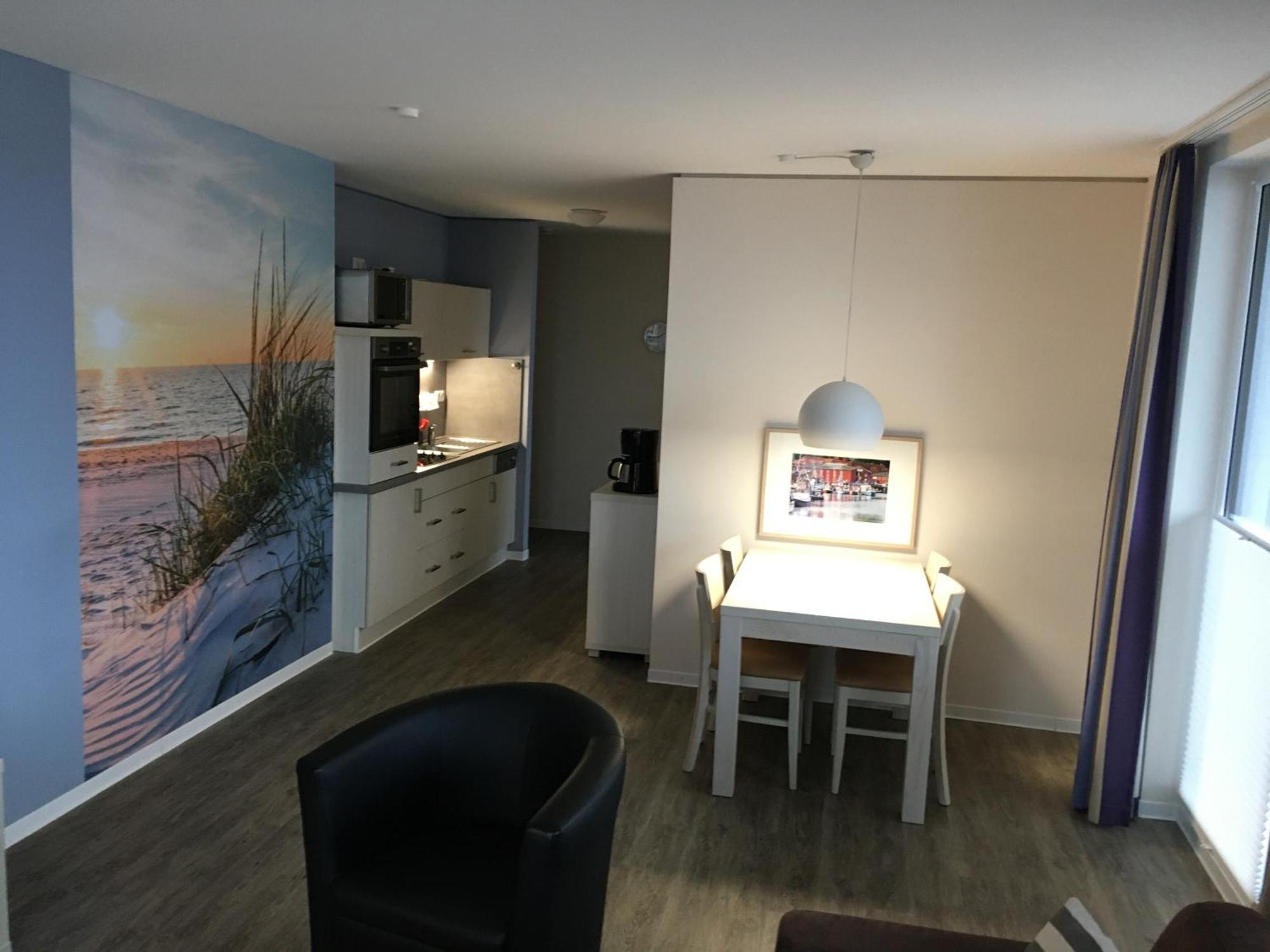 Apartment 10 - "Borbyblick" - Blickrichtung Hafen Und Offene See 엑케른포르데 외부 사진