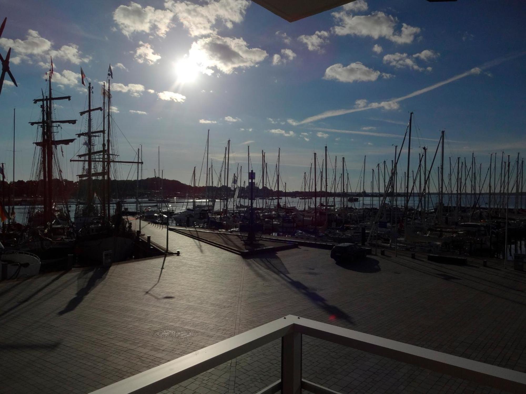 Apartment 10 - "Borbyblick" - Blickrichtung Hafen Und Offene See 엑케른포르데 외부 사진